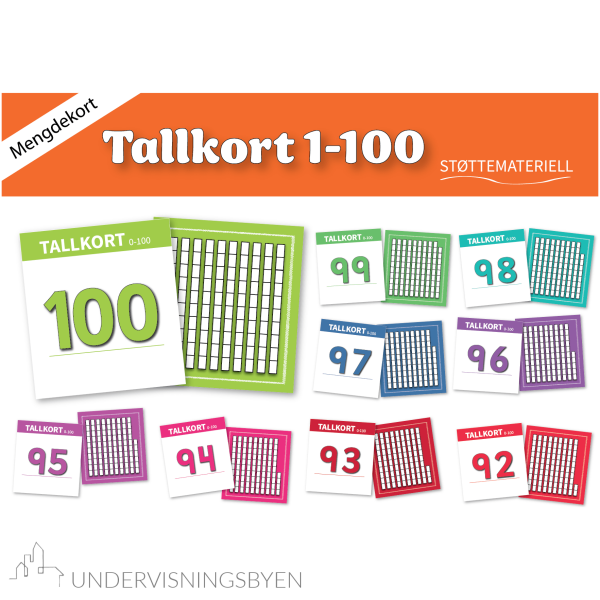 Tallkort 1-100