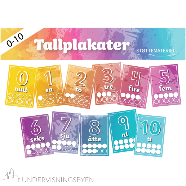 Tallplakater 0-10