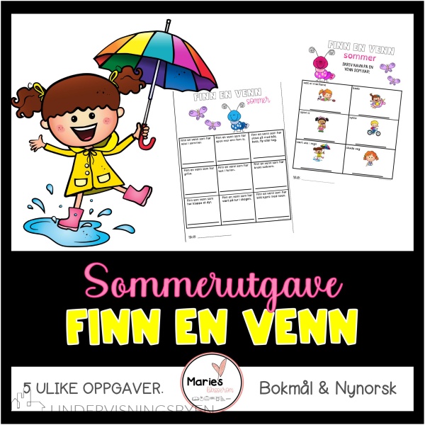 Finn en venn SOMMER