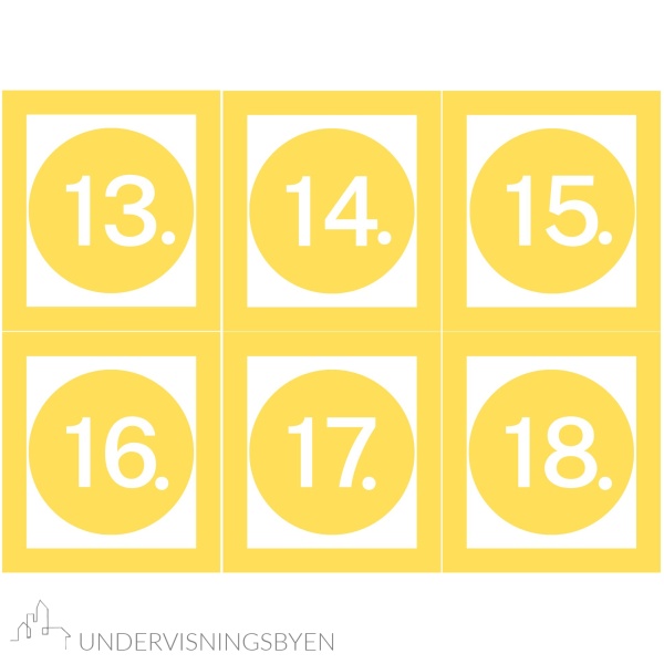 Årtidskalender - dag, dato, måned, årstall + årstidsplakater & årshjul - Bilde 8