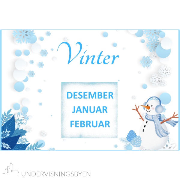 Årtidskalender - dag, dato, måned, årstall + årstidsplakater & årshjul - Bilde 6