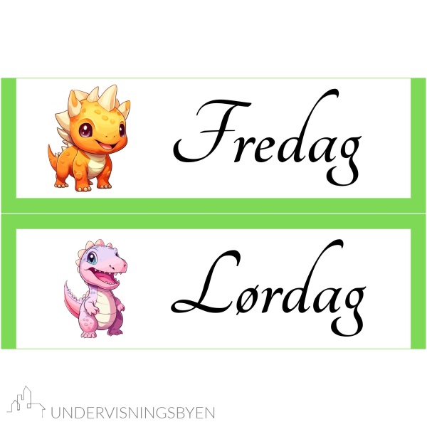 Årtidskalender - dag, dato, måned, årstall + årstidsplakater & årshjul - Bilde 12