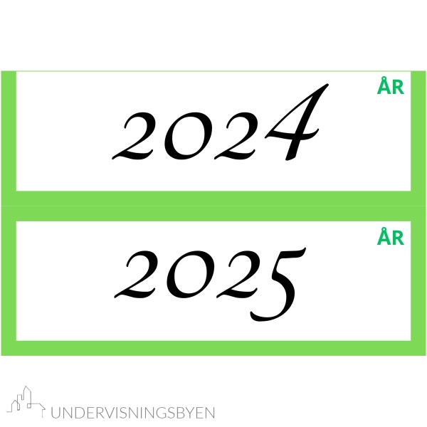 Årtidskalender - dag, dato, måned, årstall + årstidsplakater & årshjul - Bilde 15