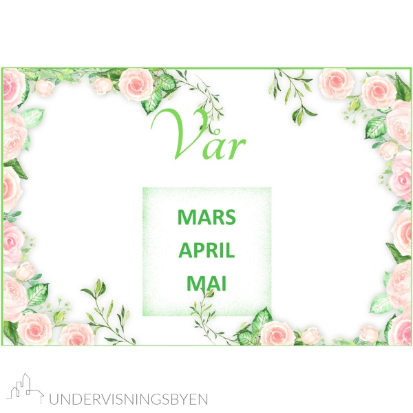 Årtidskalender - dag, dato, måned, årstall + årstidsplakater & årshjul - Bilde 16