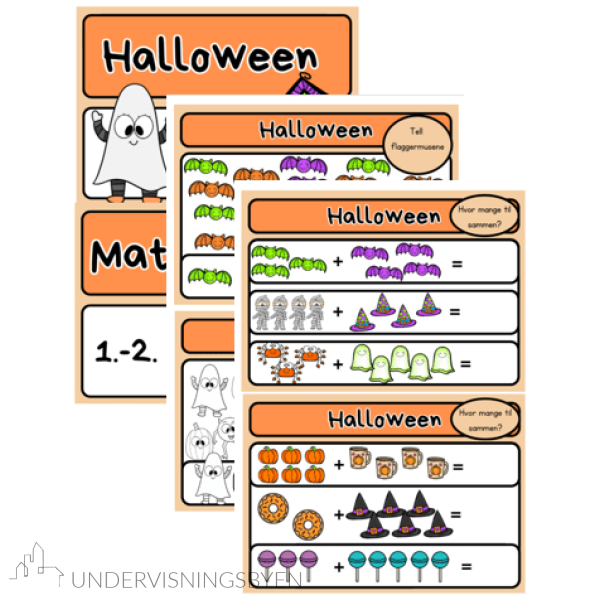 Halloween arbeidshefte i matematikk - Bilde 2