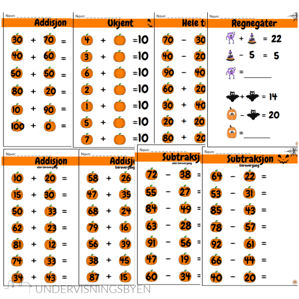 Halloweenhefte + lesetekster - Bilde 5