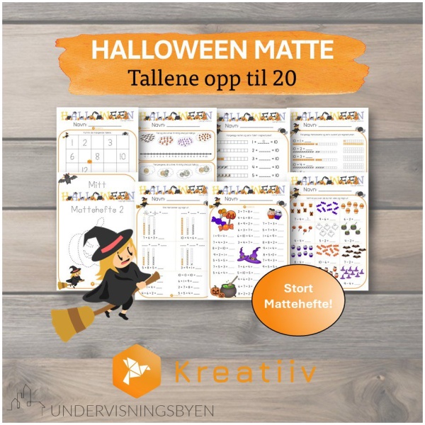 Halloween matte - Tallene opp til 20 - Bilde 2