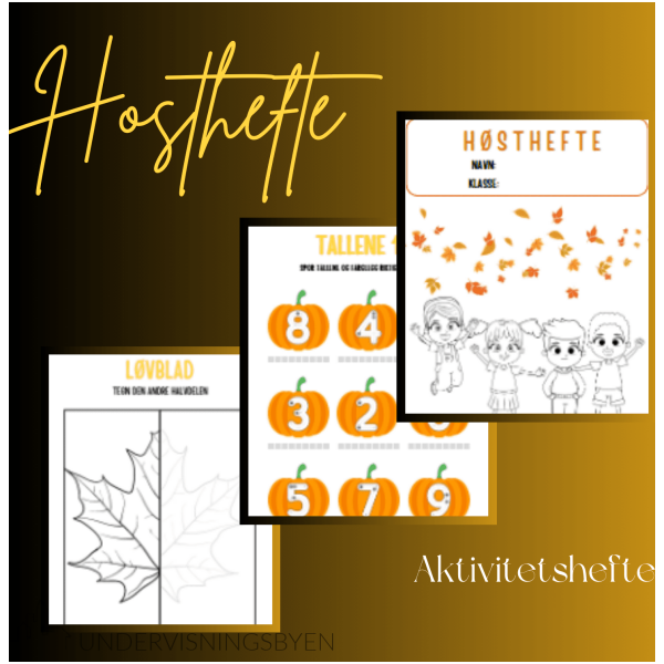 Høst - Aktivitetshefte