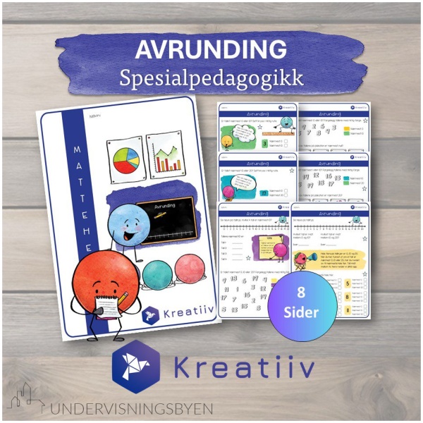 Avrunding - et spesialtilpasset hefte