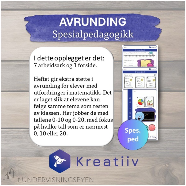 Avrunding - et spesialtilpasset hefte - Bilde 2