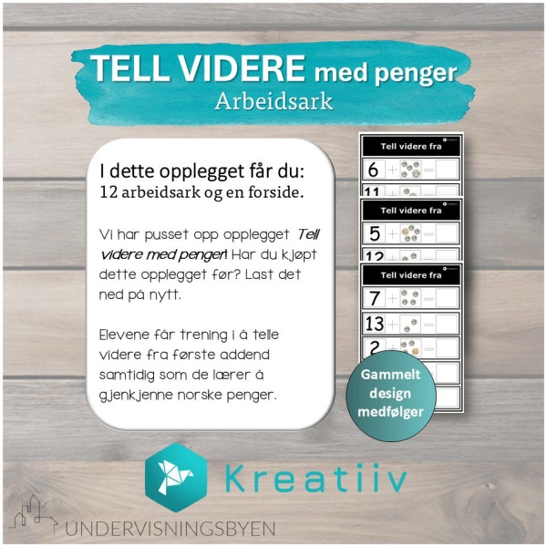 Tell videre med penger - Bilde 2