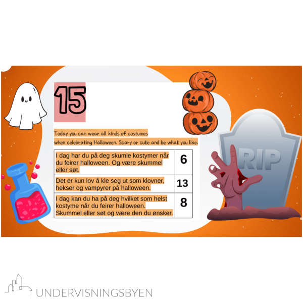 Løperebus til HALLOWEEN - Bilde 8