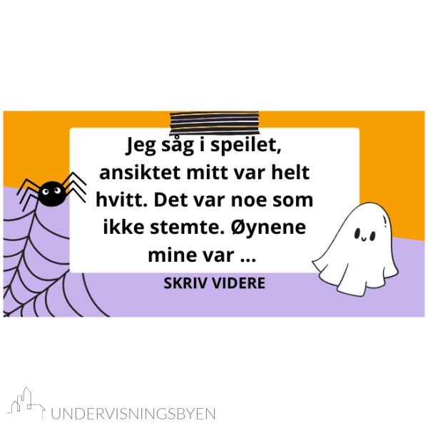 Skrivestarter til halloween - Bilde 2