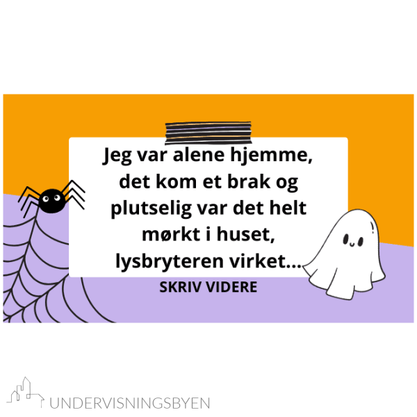 Skrivestarter til halloween - Bilde 3