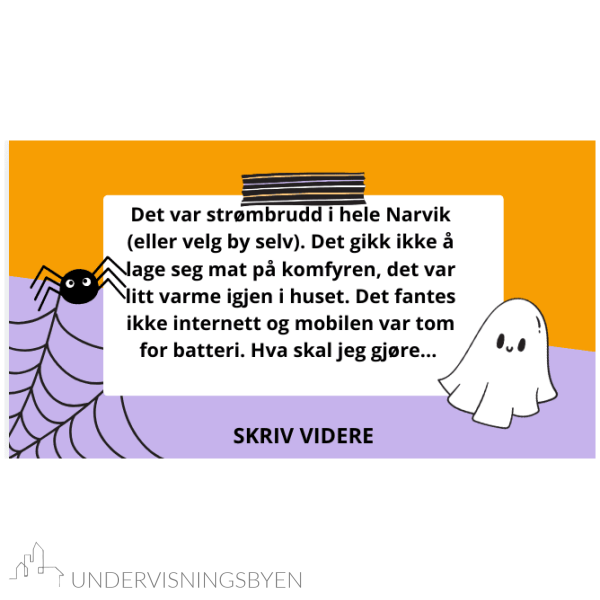Skrivestarter til halloween - Bilde 6