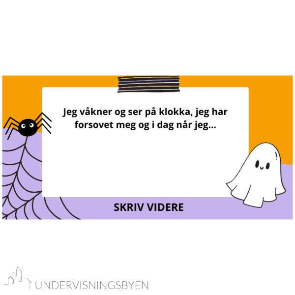 Skrivestarter til halloween - Bilde 4