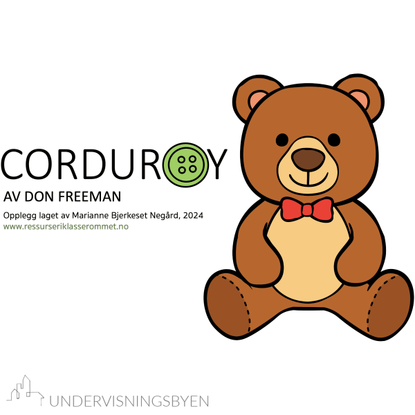 CORDUROY - bildeserie og oppgaver