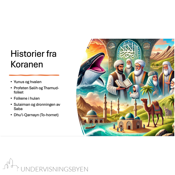 Fem historier fra Koranen - PowerPoint + Elevhefte - Bilde 2