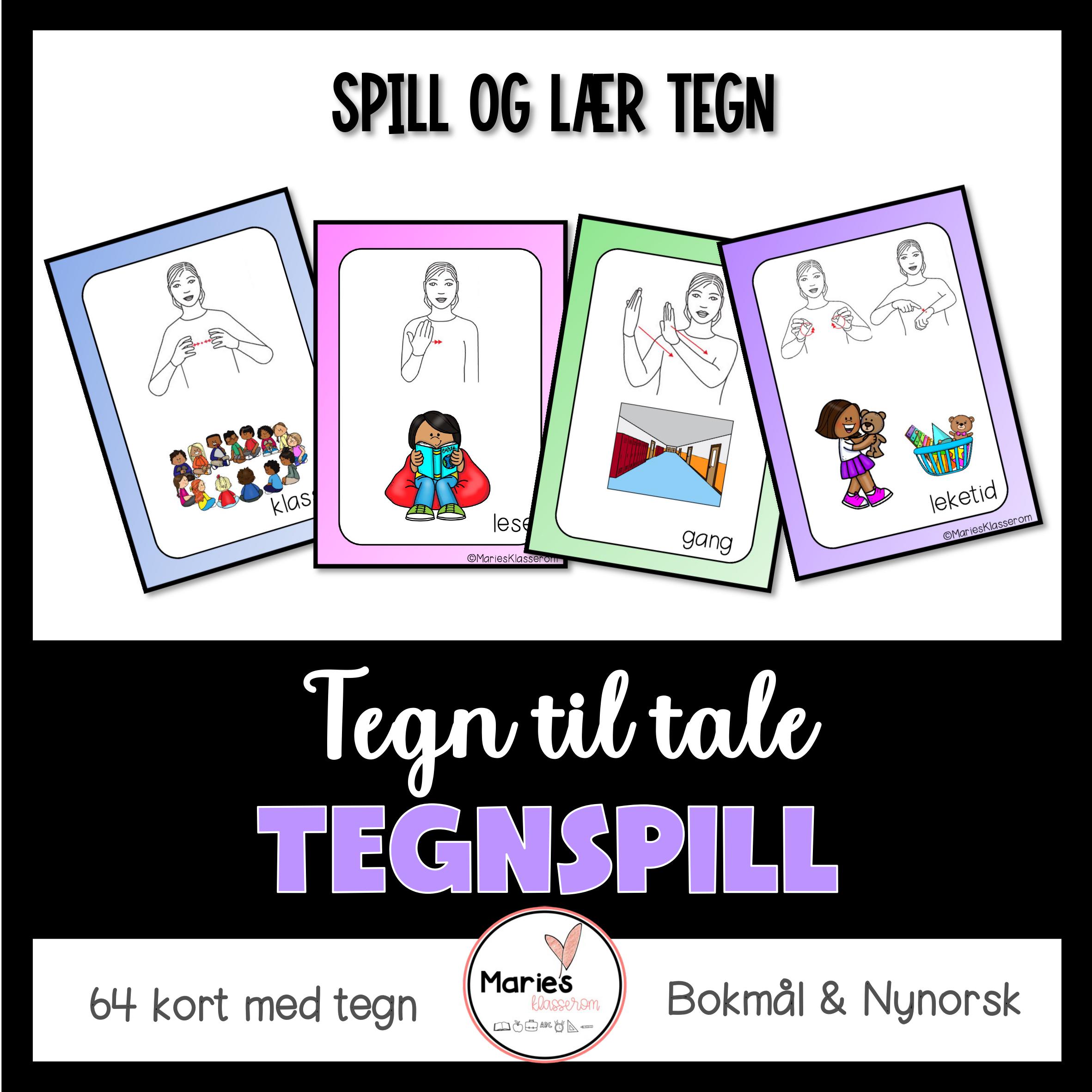 TEGNSPILL skolepakke