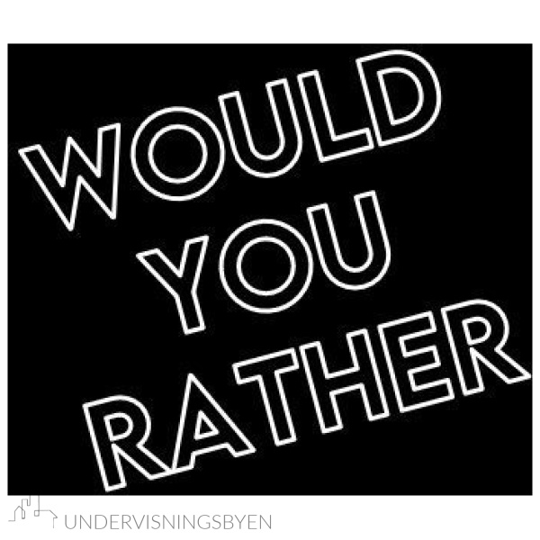 Kortspill - "would you rather" - Bilde 7