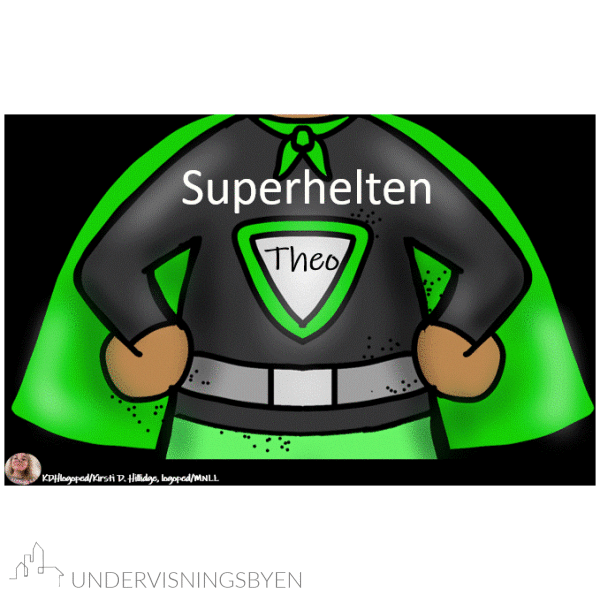 ﻿Superhelten Theo og superheltinnen Stella﻿