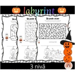 Halloween labyrint