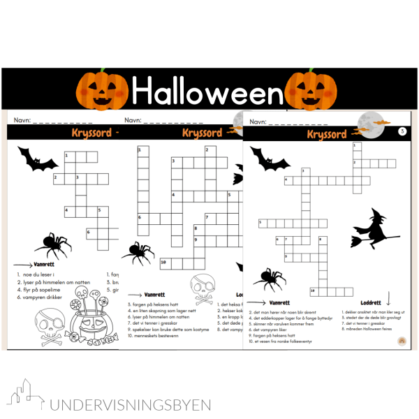 Halloween kryssord og suduko! - Bilde 2