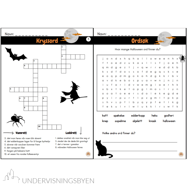 Halloween lesetekst 5 nivåer ++ - Bilde 5