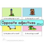 Opposite adjectives