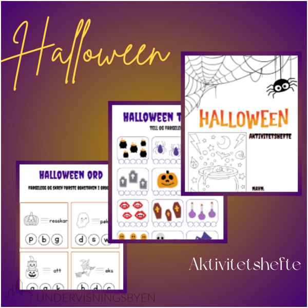 Halloween - Aktivitetshefte