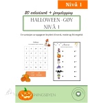 Halloween-gøy. Nivå 1