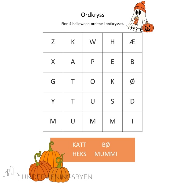 Halloween-gøy. Nivå 1 - Bilde 3