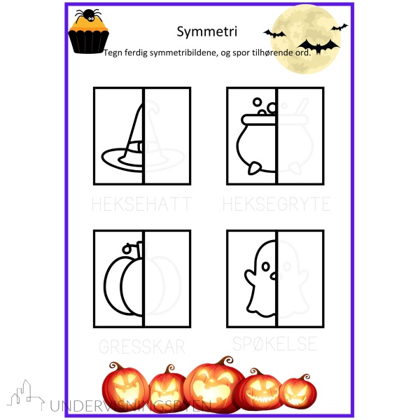 Halloween-gøy. Nivå 1 - Bilde 4