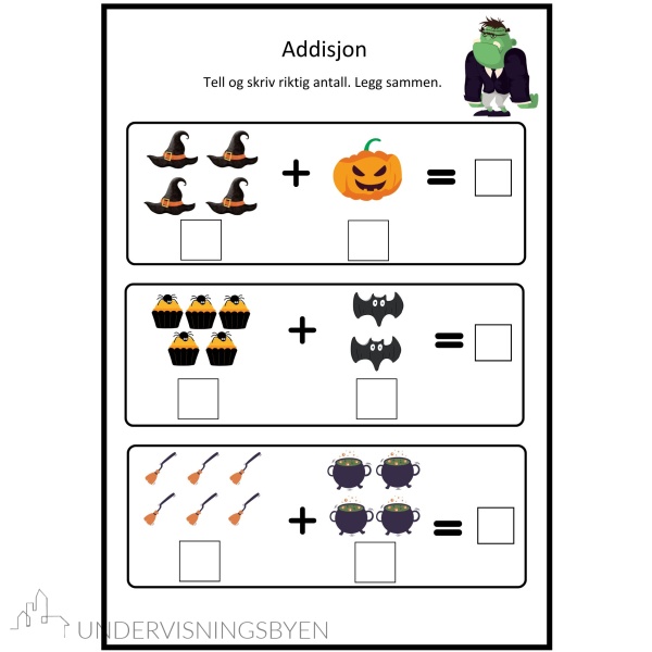 Halloween-gøy. Nivå 1 - Bilde 5