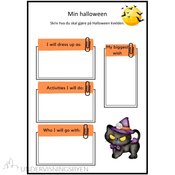 Halloween-gøy. Nivå 3 - Bilde 15