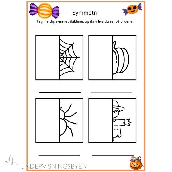 Halloween-gøy. Nivå 3 - Bilde 5