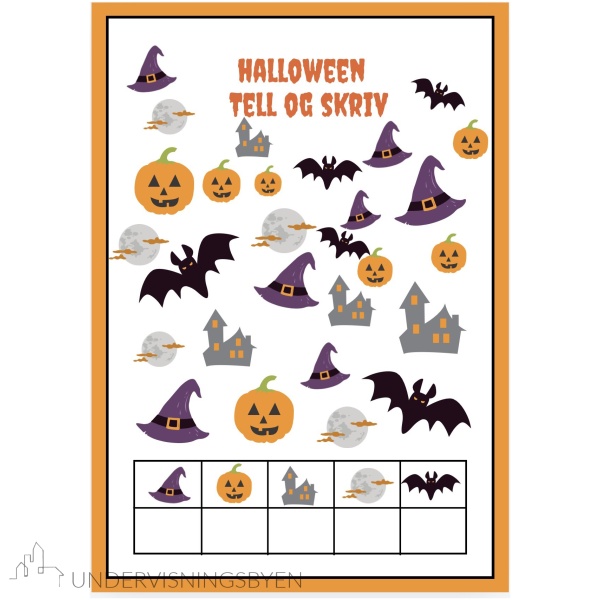Halloween arbeidshefte - Bilde 2