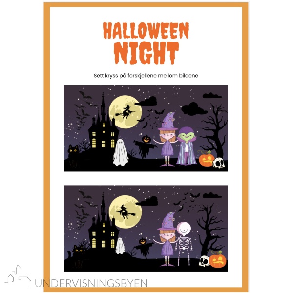 Halloween arbeidshefte - Bilde 4