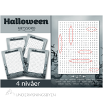 Kryssord: halloween