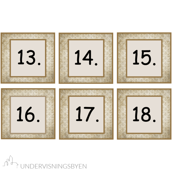 Klasseromsdekor Pirat Kalender - Bilde 3