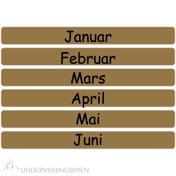 Klasseromsdekor Pirat Kalender - Bilde 7