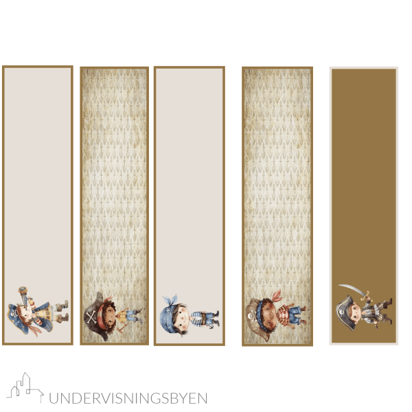 Klasseromsdekor Store lapper - Bilde 2