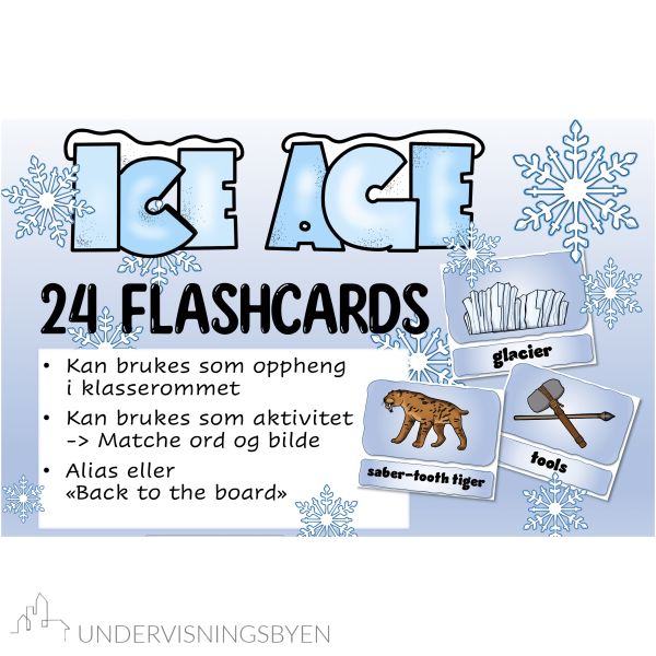 Ice Age - English Flashcards