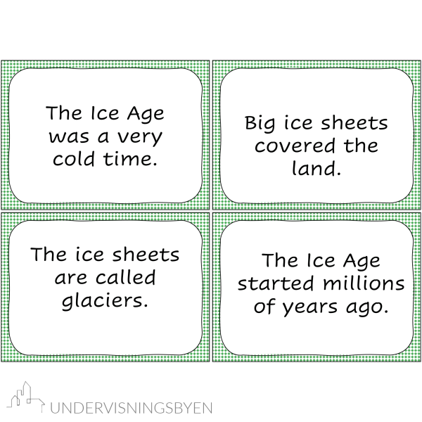 Ice Age Reading Cards - 3 levels - Bilde 2