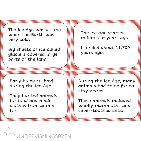 Ice Age Reading Cards - 3 levels - Bilde 3