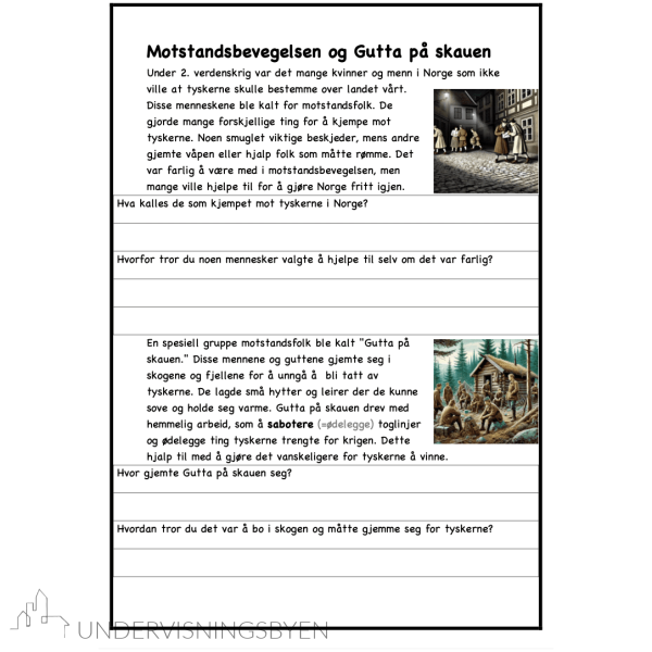 Hva er 2.verdenskrig? BM- 3.-4,trinn - Bilde 4