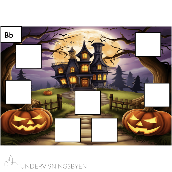BDP sortering Halloweentema