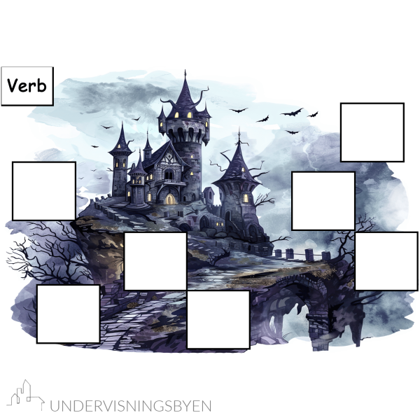 Ordklasser sortering Halloweentema - Bilde 2