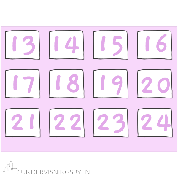 Dagsplan rosa bakgrunn - Bilde 5