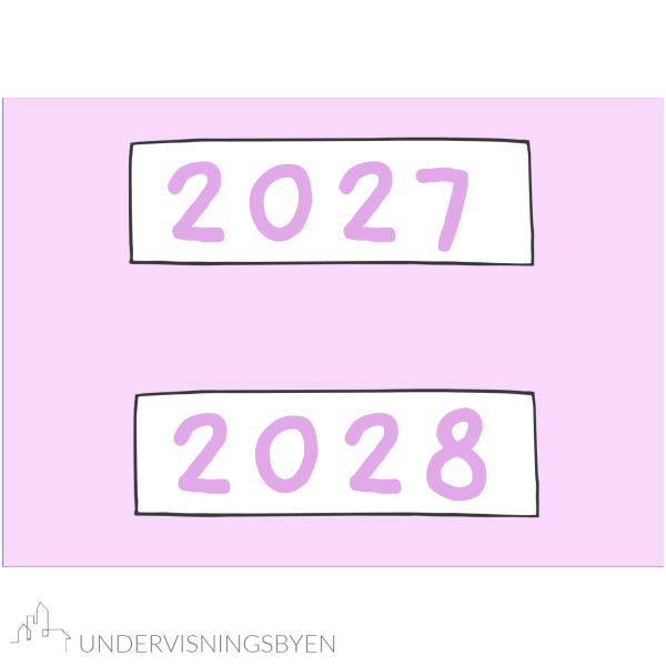 Dagsplan rosa bakgrunn - Bilde 6